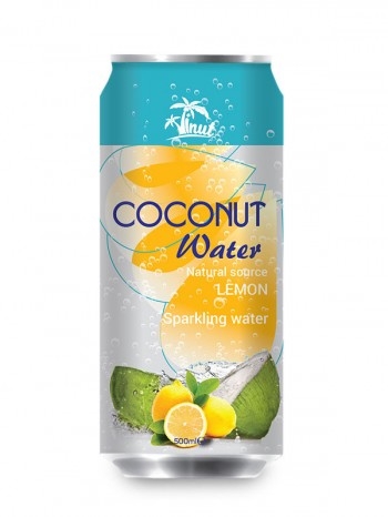 Lemon Sparkling Coconut Water